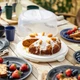 Контейнер для торта пластиковый с ручкой Rotho Fresh (17226) Голубой - изображение 3