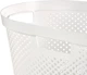 Корзина для белья пластиковая Curver Infinity 40 л (04755) Белый - изображение 3