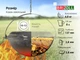 Казан чугунный азиатский с чугунной крышкой-сковородкой гриль Brizoll 8 л (KA08-3) - изображение 7