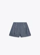 Шорти Zara 11832 Індиго M (1575) - зображення 2