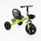 Дитячий триколісний велосипед без ручки Best Trike BS з кошиком та пляшкою (Жовтий) - зображення 1