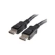 Кабель мультимедійний DisplayPort M to DisplayPort M 2.0m V1.2 4K60Hz black HP (HP_DHC-DP01-2M) - изображение 2