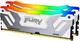 Пам'ять для настільних комп'ютерів Kingston FURY 48 GB (2x24GB) CUDIMM DDR5 8400 MHz Renegade Silver/White RGB (KF584CU40RWAK2-48) - изображение 3
