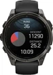 Смарт-годинник Garmin Fenix 8 43mm AMOLED Sapphire Carbon Gray DLC Tit. w. Black/Pebble Gray S. Band (010-02903-20/21/28) - изображение 3