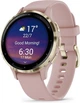 Смарт-годинник Garmin Venu 3S Soft Gold S. Steel Bezel w. Dust Rose Case and S. Band (010-02785-03/53) - изображение 1