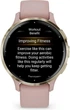 Смарт-годинник Garmin Venu 3S Soft Gold S. Steel Bezel w. Dust Rose Case and S. Band (010-02785-03/53) - изображение 7