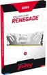 Пам'ять для настільних комп'ютерів Kingston FURY 32 GB (2x16GB) DDR5 7600 MHz Renegade Silver/White (KF576C38RWK2-32) - зображення 5
