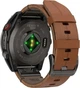 Смарт-часи Garmin Fenix ​​8 Pro 47 mm AMOLED Carbon Gray DLC Titanium with Chestnut Leather Band (010-03198-40) - зображення 2