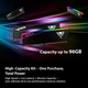 Пам'ять для настільних комп'ютерів PATRIOT 32 GB (2x16GB) DDR5 6400 MHz Viper Elite 5 Ultra RGB Matte Black (VEUR532G6432K) - изображение 6