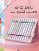 Двусторонние акриловые маркеры 120 цветов 60 штук в кейсе Brush B06 смываемые - изображение 8