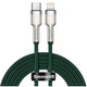 Кабель Baseus Metal Zink Alloy для быстрой зарядки iPhone 8 X 11 12 13 14 Plus Pro Max с разъемом Apple Lightning to Type-C (USB-C) зарядка для айфона 1M шнур для iPad Cable IOS - изображение 1