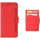 Чохол-книжка з кишеньками Deexe Wallet Stand для Xiaomi Poco X8 Pro - Red - зображення 2