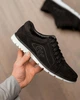 Мужские мокасины черные PP8086 эко замша на шнуровке повседневные туфли casual 40 - изображение 3
