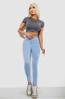 Лосины женские однотонные голубой 214R155 AGER 2XL - изображение 2