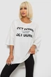 Футболка женская с принтом молочный 244R3012-5 AGER 3XL - изображение 1