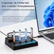 Док-станция для накопителей Maiwo 4*NVMe M.2 SSD Key M/B+M to USB4.0 USB-C 40Gbps (K3015P4) - изображение 4