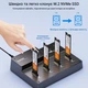 Док-станция для накопителей Maiwo 4*NVMe M.2 SSD Key M/B+M to USB4.0 USB-C 40Gbps (K3015P4) - изображение 7