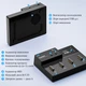 Док-станция для накопителей Maiwo 4*NVMe M.2 SSD Key M/B+M to USB4.0 USB-C 40Gbps (K3015P4) - изображение 9