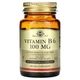 Вітамін B6 Solgar (Vitamin B6) 100 мг 100 капсул (SOL-03110) - изображение 1