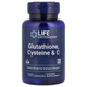 Глутатіон, Цистеїн та Вітамін С (Glutathione, Cysteine, Vitamin C) 100 капсул (LEX-15411) - изображение 1