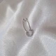 Серебряная брошка булавка шпилька Подкова Большая в Белых камнях серебро 925 пробы Родированное 706626р 1.70г - изображение 6
