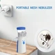 Портативный небулайзер Mesh Nebulizer JSL-W302, ультразвуковой ручной ингалятор + 2 маски для дома 55104/9 - изображение 5