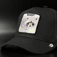 Оригинальная черная кепка с сеткой Goorin Bros.Bandit Trucker 101-2453-VOI01 - изображение 2