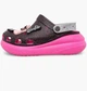 Женские Crocs Classic Crush Barbie Black W7 37р. (23,8 см) Черные - изображение 5