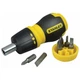 Набор отверток Stanley Multibit Stubby, реверсивная, с 6 сменными битами (0-66-358) Stanley 0-66-358 973500 - изображение 1