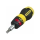 Набор отверток Stanley Multibit Stubby, реверсивная, с 6 сменными битами (0-66-358) Stanley 0-66-358 973500 - изображение 3