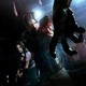 Постер Обитель зла, Resident Evil, Леон Кеннеди и зомби, A3 42×30 см (id2986) - изображение 3