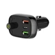 Адаптер автомобільний Ldnio with Bluetooth FM C704Q |2USB/1Type-C, PD/QC4.0, 36W| Black - изображение 4