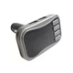 FM-трансмітер Bluetooth пластик чорний 4 порти 2 USB 2,1А з мікрофоном (658369) - зображення 2