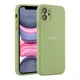 Чохол Silicone Case Square Full Camera для iPhone 11 55.Pine Green - зображення 3