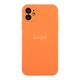 Чохол Silicone Case Square Full Camera для iPhone 11 72.Kumquat - изображение 1