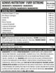 Передтрен Genius Nutrition Fury Extreme, 400 г., Малина - зображення 2