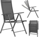 Krzesło ogrodowe ModernHome by Multistore WR1652-1-4 Szare - obraz 5