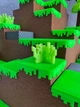 3D Підставка для зберігання всієї колекції фігурок Kinder Joy Minecraft Кіндер Джой, Display Stand для 28 фігурок Майнкрафт - зображення 7