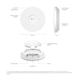 Точка доступу TP-LINK EAP723 BE3600 1x2.5GE, PoE, Passive PoE - изображение 9
