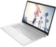Ноутбук HP 17-cp3019ua 17.3" FHD IPS AG, AMD R7-7730U, 16GB, F512GB, UMA, DOS, сріблястий - изображение 3