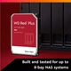 Жорсткий диск WD 6TB 3.5" 5400 256MB SATA Red Plus NAS - изображение 3