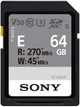 Карта пам'яті Sony SDXC 64GB C10 UHS-II U3 ​​V30 R270/W45MB/s - зображення 1