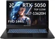 Ноутбук Dream Machines RG5050-17 17.3FHD IPS, Intel i7-13620H, 32GB, F2TB, NVD5050-8, DOS, чорний - изображение 1
