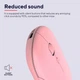 Миша Trust Puck Rechargeable, Ultra-Thin, BT/WL, Silent, рожевий - изображение 7