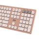 Клавіатура ножнична 2E KS270 109key, WL/BT, EN/UK, рожево-білий - изображение 8