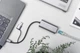 Адаптер DIGITUS USB-C/USB 3.0 - 2.5 Gbps Ethernet - зображення 2