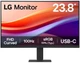Монітор LG 23.8" 24U421A-B HDMI, USB-C, Audio, VA, 100Hz, sRGB 99%, CURVED - изображение 1