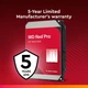 Жорсткий диск WD 8TB 3.5" 7200 256MB SATA Red Pro NAS - изображение 3