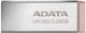 Флеш пам'ять USB Adata UR350 128GB USB3.2 Silver Brown (UR350-128G-RSR/BG) - зображення 1