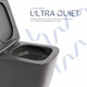 Унітаз підвісний Qtap Tern Ultra Quiet антрацит з сидінням Slim дюропласт Soft-close для ванної кімнати туалет (601212) - зображення 5